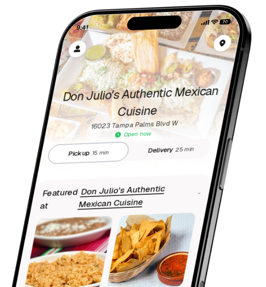 Don Julio's Authentic Mexican Cuisine app preview