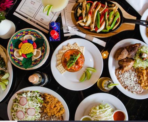 Main dishes at Don Julio's